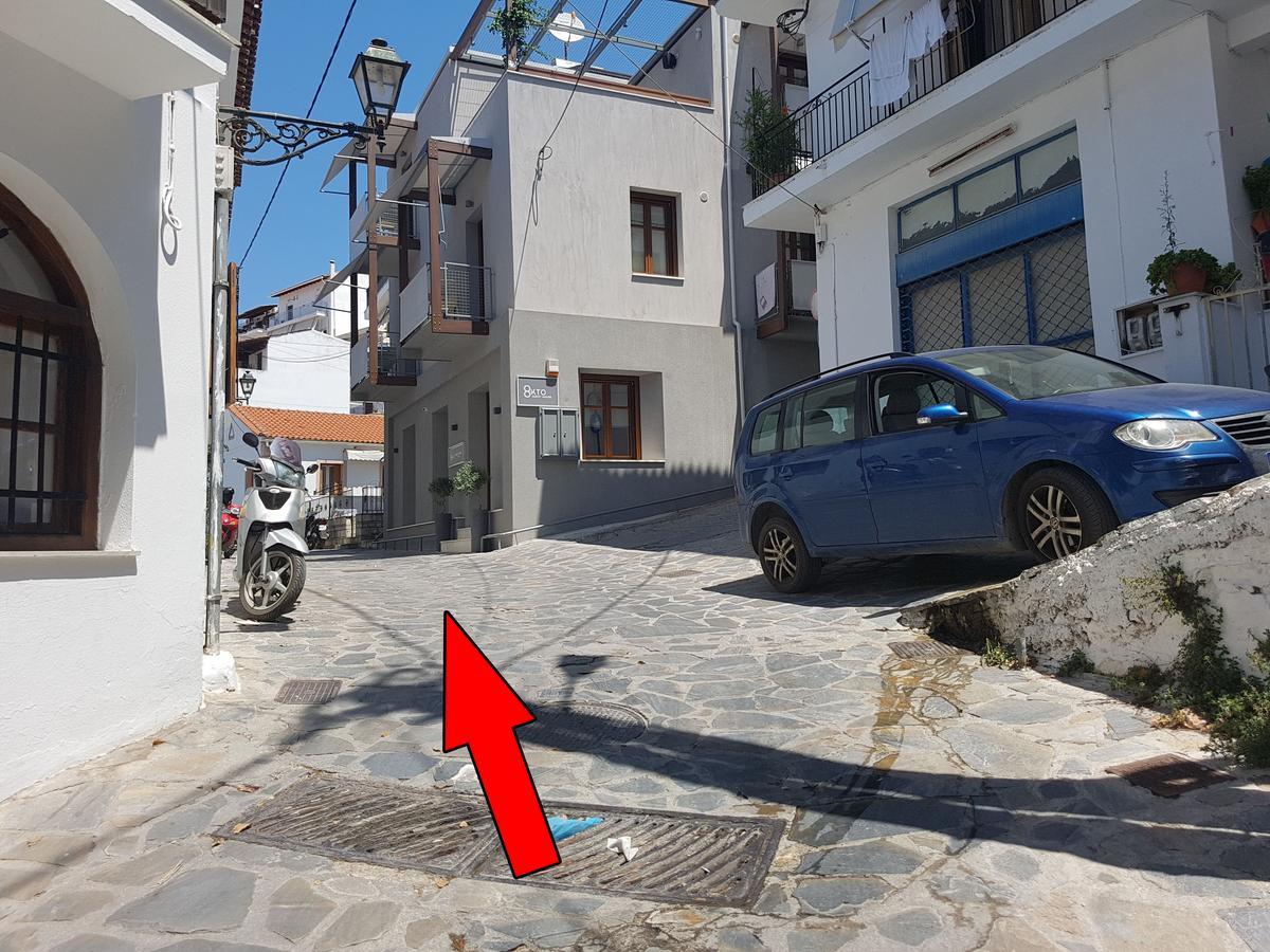 8Kto Hotell Skiáthos Eksteriør bilde